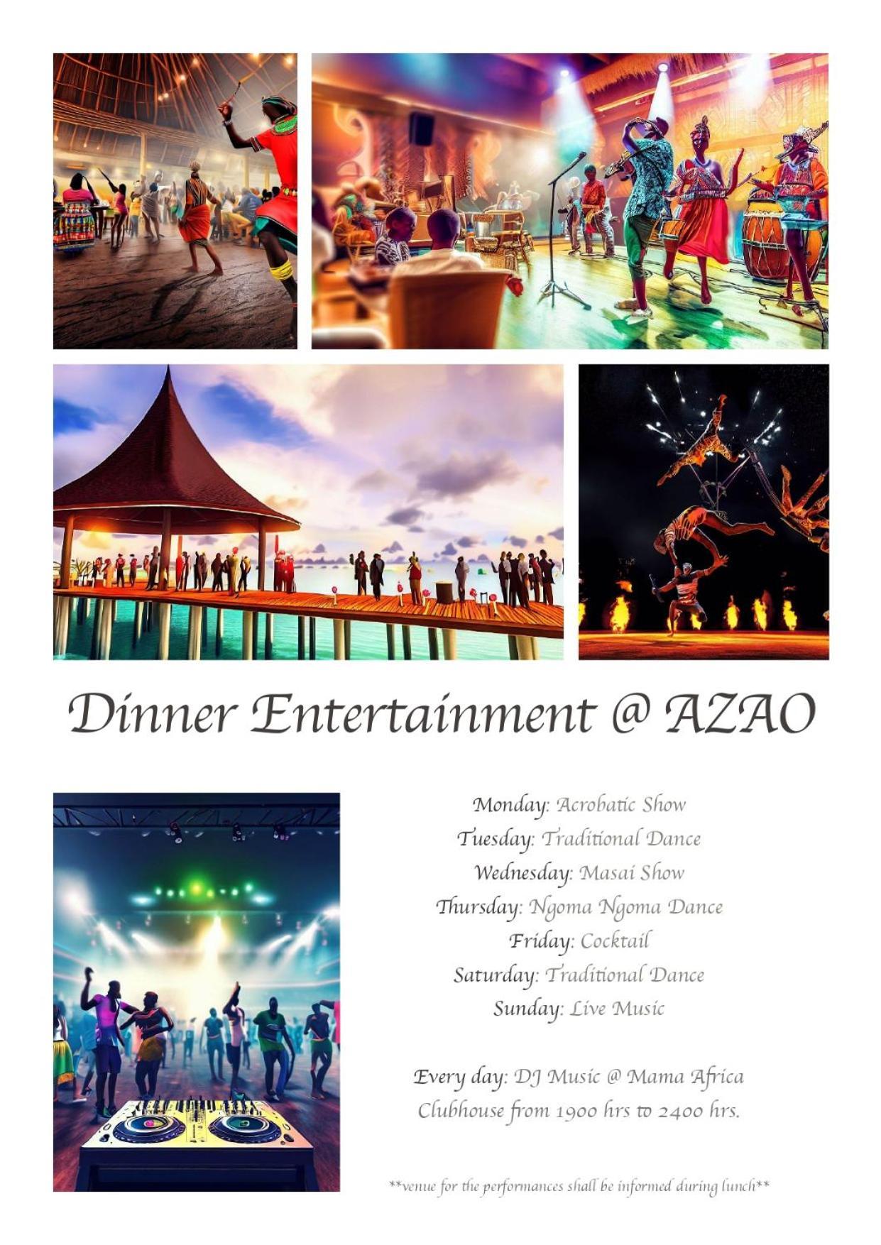 Azao Resort & Spa Pongwe Exteriör bild